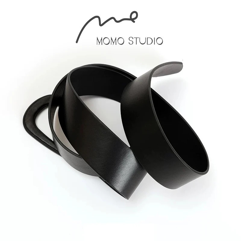 Fashion Womens Wide Belt Genuine Leather Knotted Belts Decoration Dress Solid Color Waistband Overcoat Skirt Waist Belt 250610