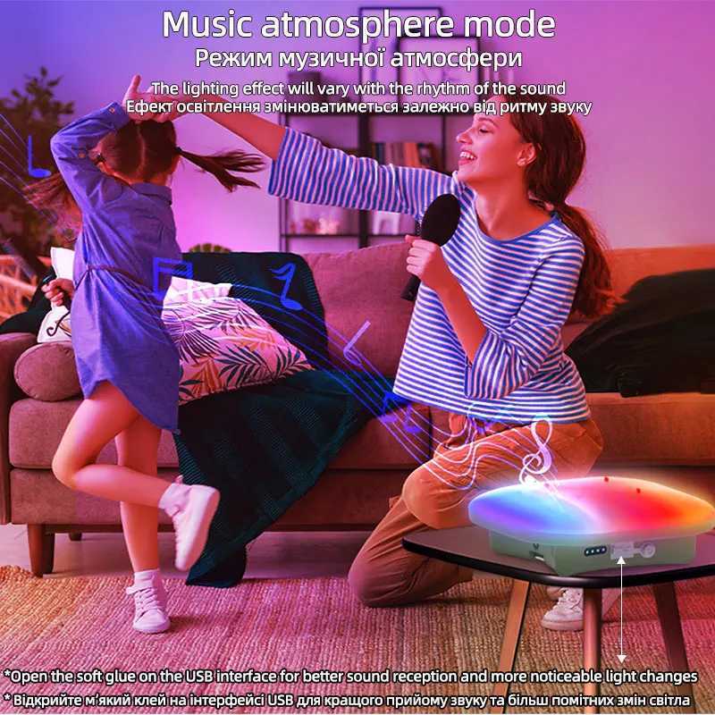 MOSLIGHTING Outdoor LED Tent Lights Charging Camping Lantern APP Graffiti Bluetooth Colorful Lights Night work light flashlight W250613
