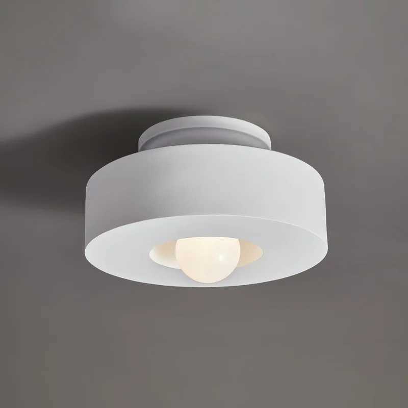Nordic Minimalist Ceiling Light Corridor Wardrobe Study Balcony Entrance Bedroom Light Wabi Sabi Style XJ2500613