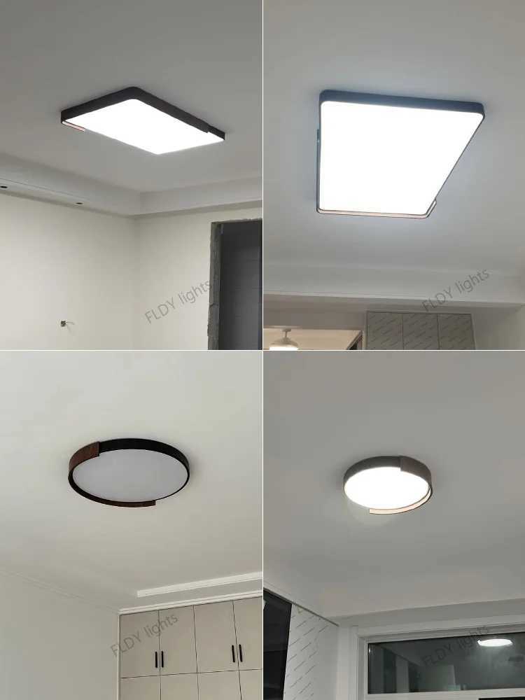 Bedroom lamp modern minimalist household light luxury room lighting creative Nordic lamps minimalist ultra-thin ceiling lampXJ2500613