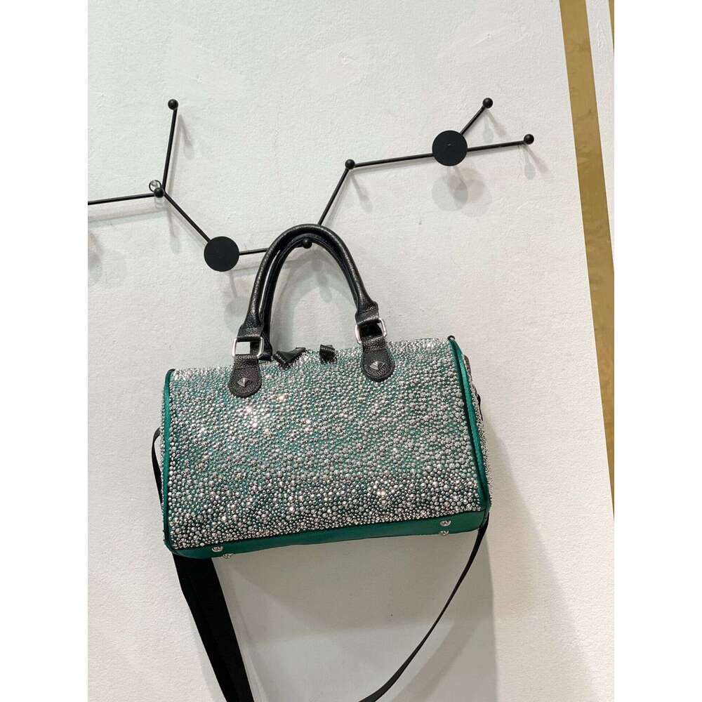 Trendy Rhinestone Sequin New Women's Large Capacity Shoulder Crossbody Bag Casual Versatile Handbag for Women