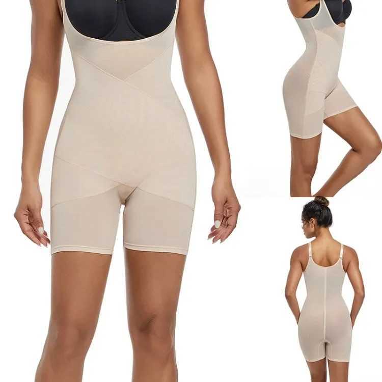 1 Pcs Light Shapewear Bodysuit Body Shaper Women X-Shaping Net Adjustable Shoulder Straps Breathable and Comfortable XJ250614