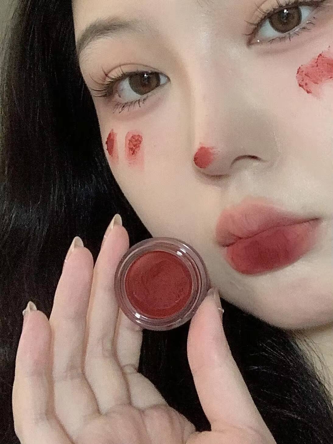 Into You Canned Mud Matte Velvet Whitening Long lasting Lipstick Frost Lip Glaze Natural Bare Color happy