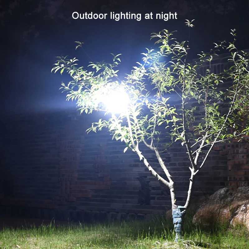 LED Camping Lamp with Bracket Stepless Dimming Portable Lanterns 1000LM USB Rechargeable Waterproof Hanging Emergency Tent Light W250613