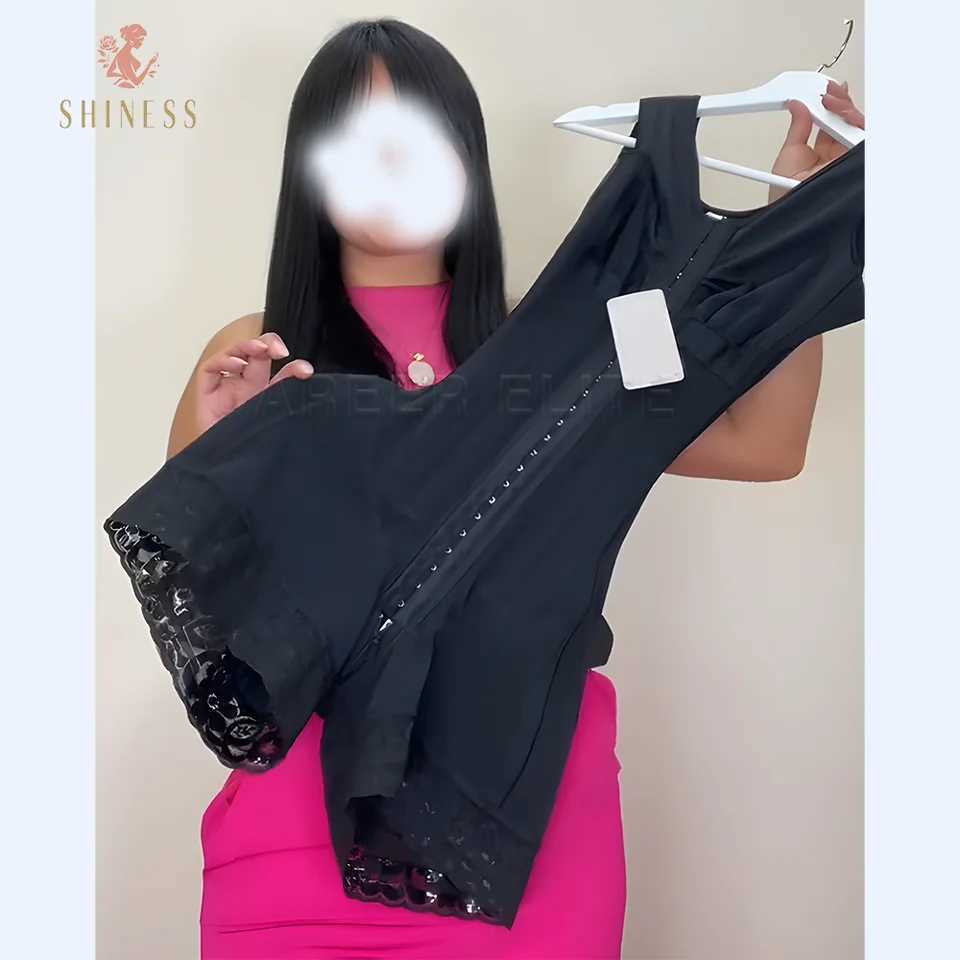 Fajas Colombianas Reductoras Y Moldeadoras High Compression Garment Flat Stomach Sheath Hourglass Waist Buttock Lifting Shorts XJ250614