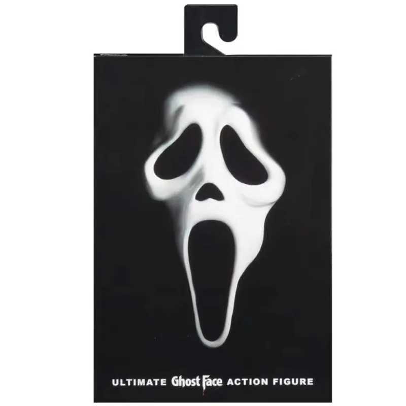 NECA S Ghostface 7inch 18CM ULTIMATE Deluxe Edition Collect Action Figure Movies Terror Cloth Costume Figure Model Gift XJ250614