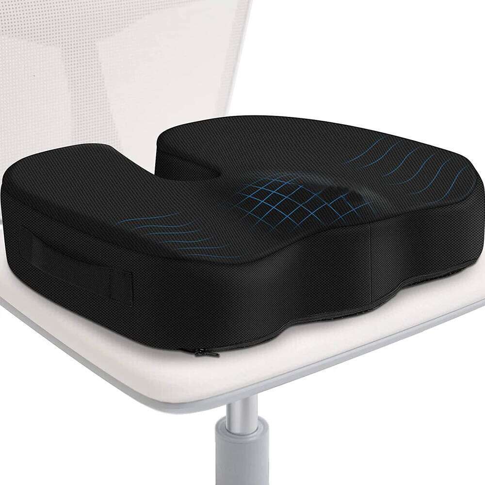 Seat Cushions Office Chairs,Memory Foam Coccyx Cushion Pads For Tailbone Pain,Sciatica Relief Pillow,Correct Sitting Posture