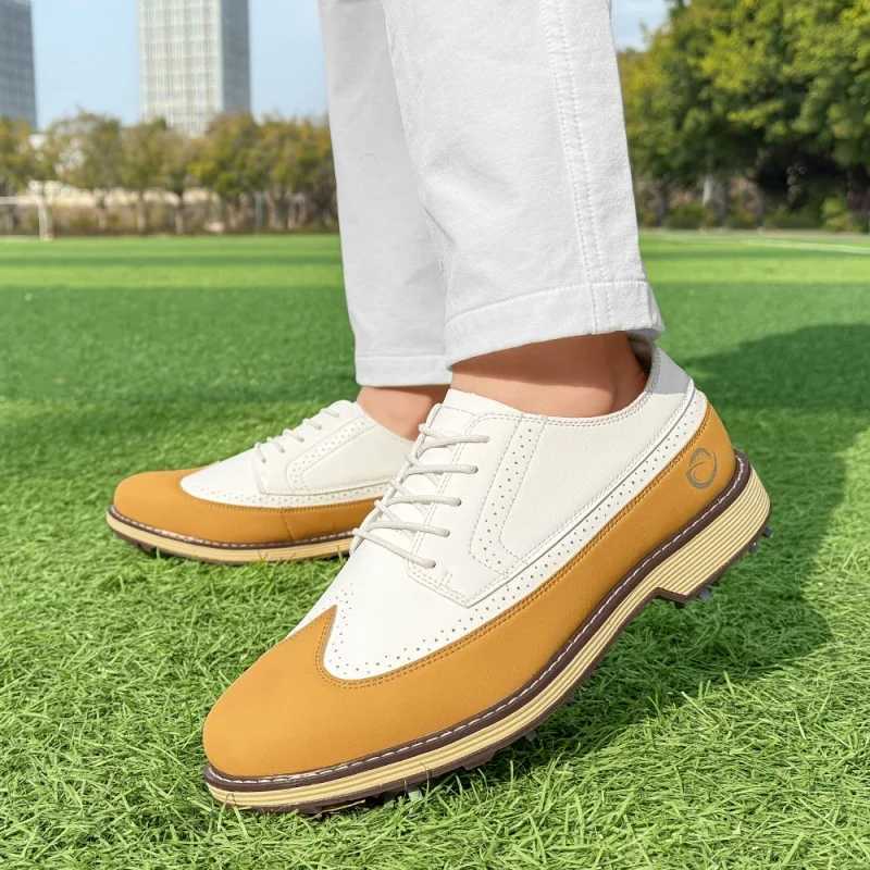 Golf Shoes Men Professional M Golfing Cushioning Footwear Exercise Training Golf Shoes Anti Slip Breathable Y250613