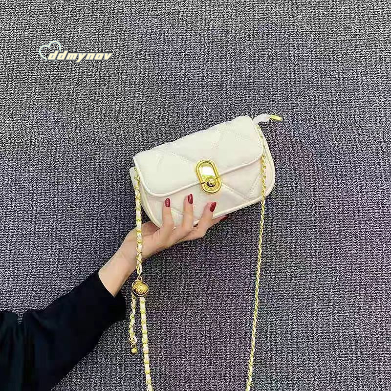 2024 New Summer Phone Single Shoulder Women Square Office Small Handbag Trending Crossbody Bag This Year ddmynov
