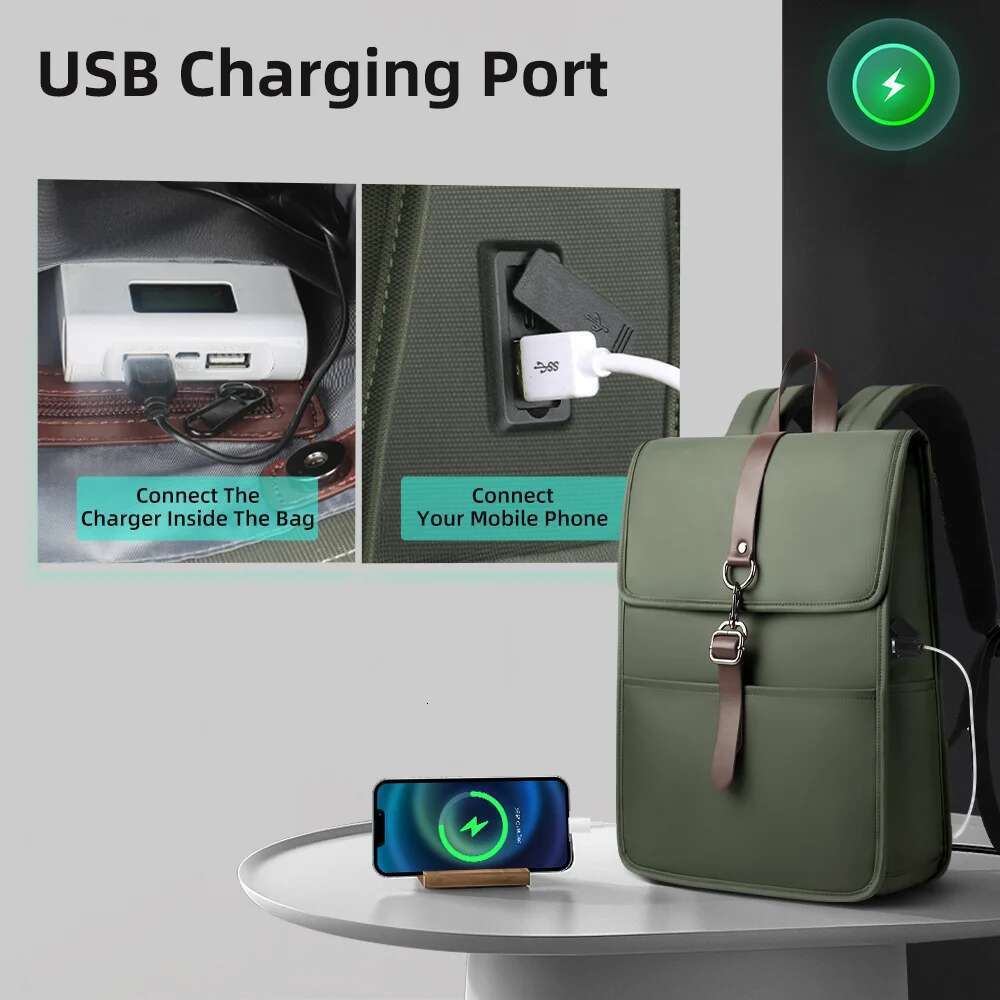 HK New Women's Waterproof College Laptop Backpack Large Fashion School Bag For Teenagers Girls Travel Weekend Mochilas