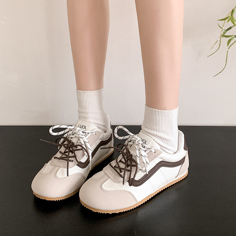 Ddmysports Summer German Training For Women Soft Sole Lightweight Running Shoes Thin Breathable Sports Casual White Outdoor Shoes