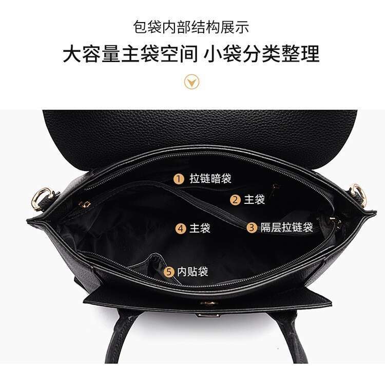 Women's Handbag New Fashion Simple Tote Large Capacity Crocodile Pattern Bag For Women