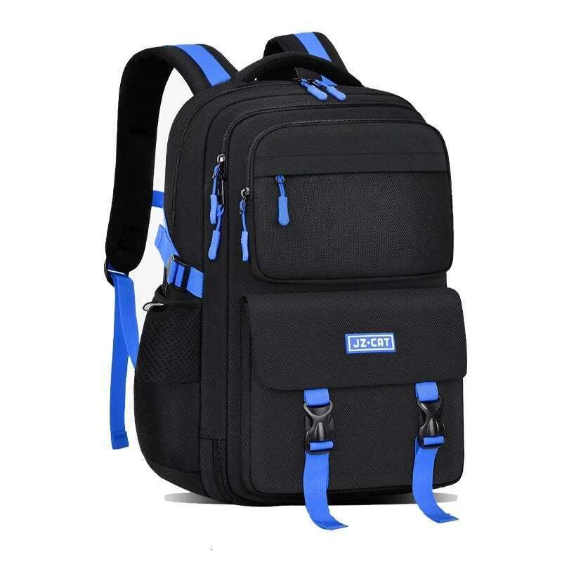 New Boys Large Capacity Refrigerator Open Door Waterproof Backpack Bag For Primary And Secondary School Students