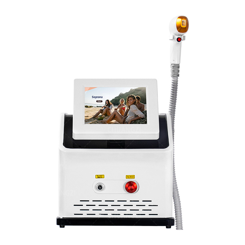 Intelligent Painless Ice Titanium Upgrade Laser Hair Removal Device 755 808 1064nm Diode Laser Hair Remover Epilation Machine