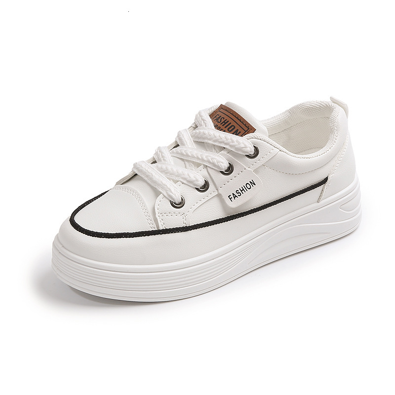 Ddmysports White Sneakers For Women Spring New Korean Style Ins Thick Sole Casual Sports Versatile Board Shoes Street Shooting A Outdoor Shoes