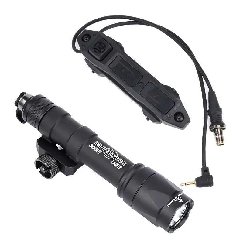 Tactical WADSN Nylon OGL Red Green Blue IR White LED Light M300 M600 AXON Dual Control Switch M300A M600C Flashlight setsXJ250613