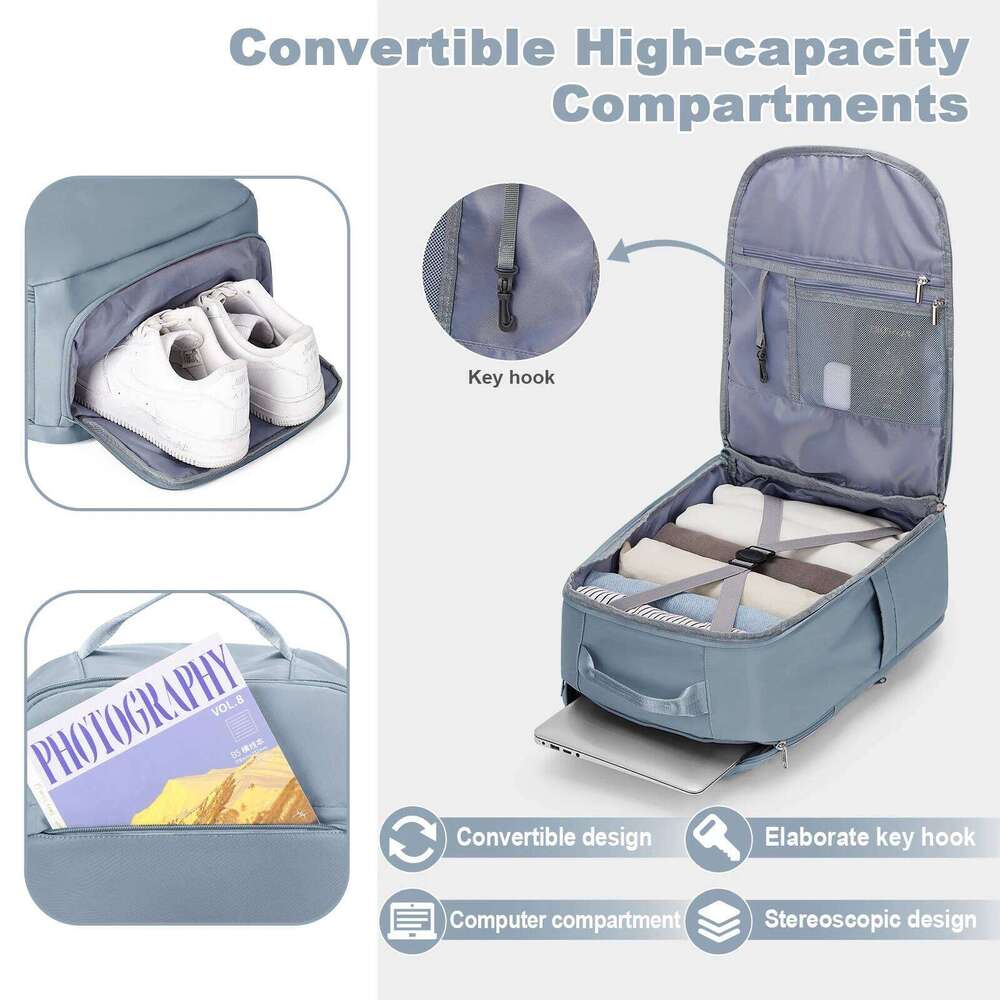 Hand Lage Backpack For Easyjet 45X36x20 Lightweight Aeroplane Carry-Ons Backpack, Large Capacity Laptop Travel Bag