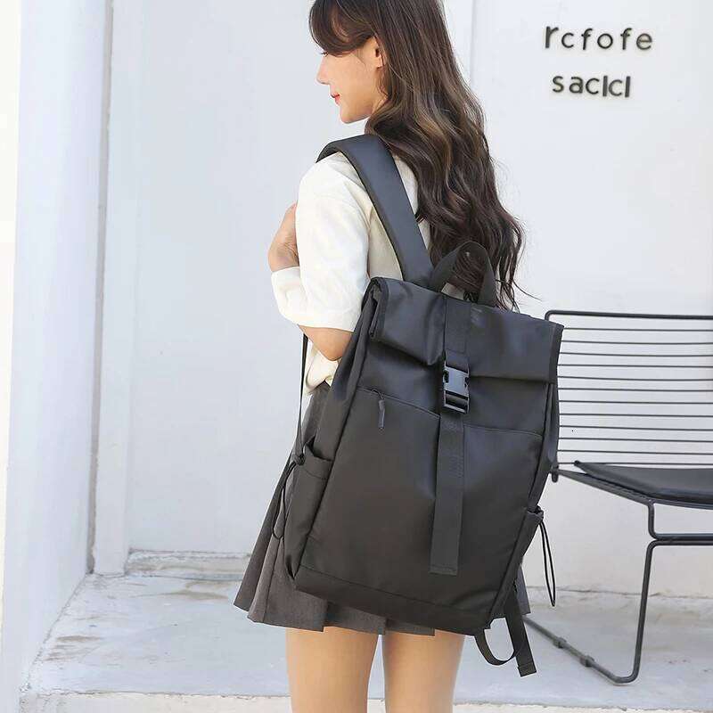 British For Women New 14-15.6 Inch Laptop Oxford Cloth Waterproof Short Distance Travel Backpack Men Black