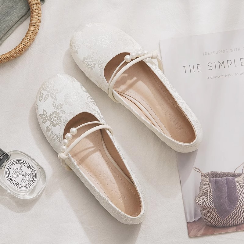 Ddmyoutdoor Ddmyoutdoor Chinese Mary Jane Spring Gentle Style French Beautiful Shallow Mouth Single Shoes For Women To Pair With Skirts Outdoor Outdoo