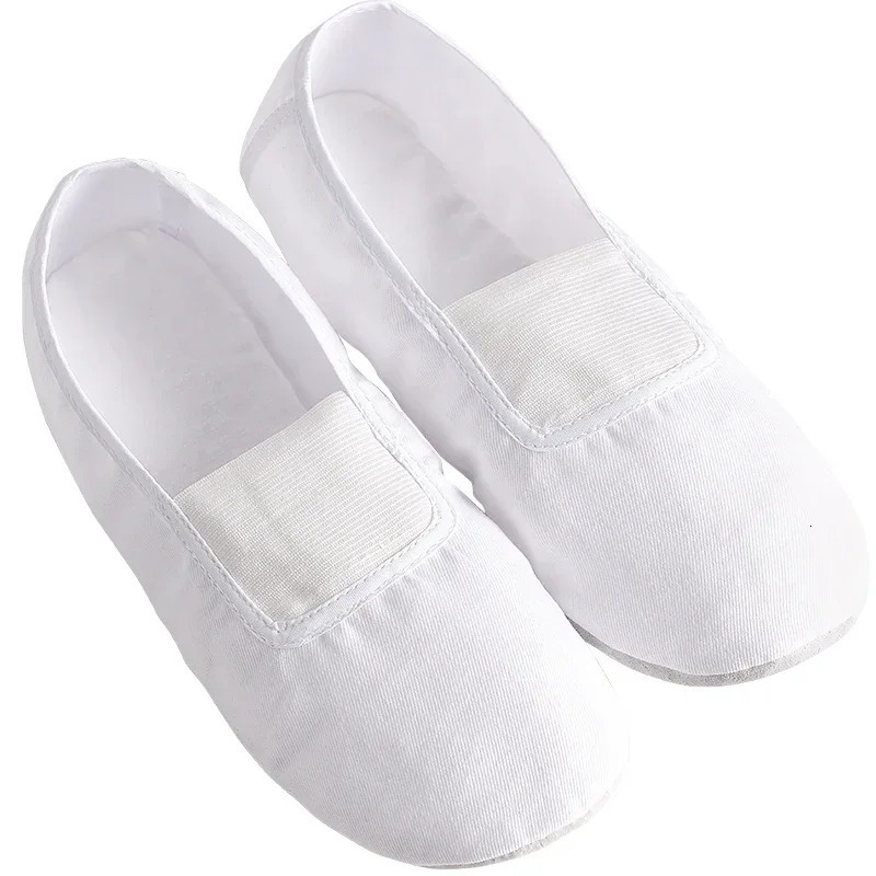 Professional Gymnastics Shoes Ballet Shoes For Girls Whole Leather Sole Standard Yoga Fitness Ballet Shoes Woman Soft Dance Shoe 250613