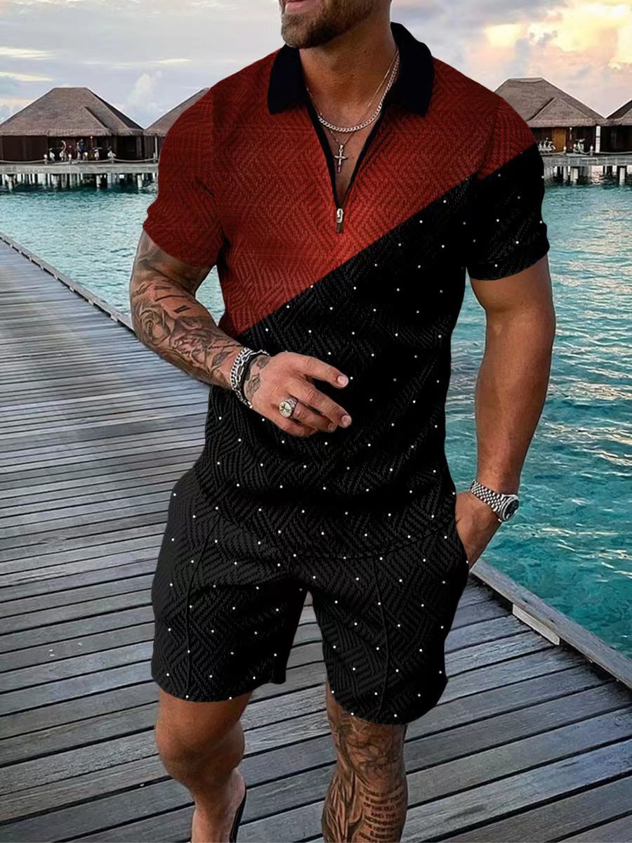 Mens Tracksuits Designer Men tracksuit Luxury Man POlos short sleeve Classic Fashion Running Casual Clothes Outfits Pants polo two piece