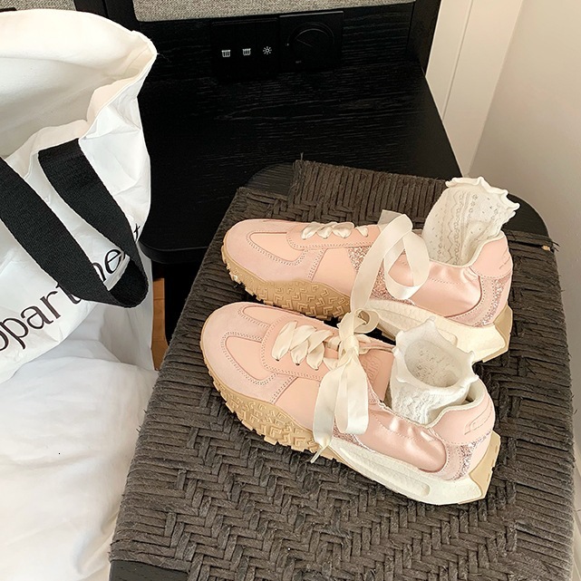 Ddmysports New Winter Thick Soled Dad Shoes Women S Leather Casual Sneakers Campus Korean Style Outdoor Shoes