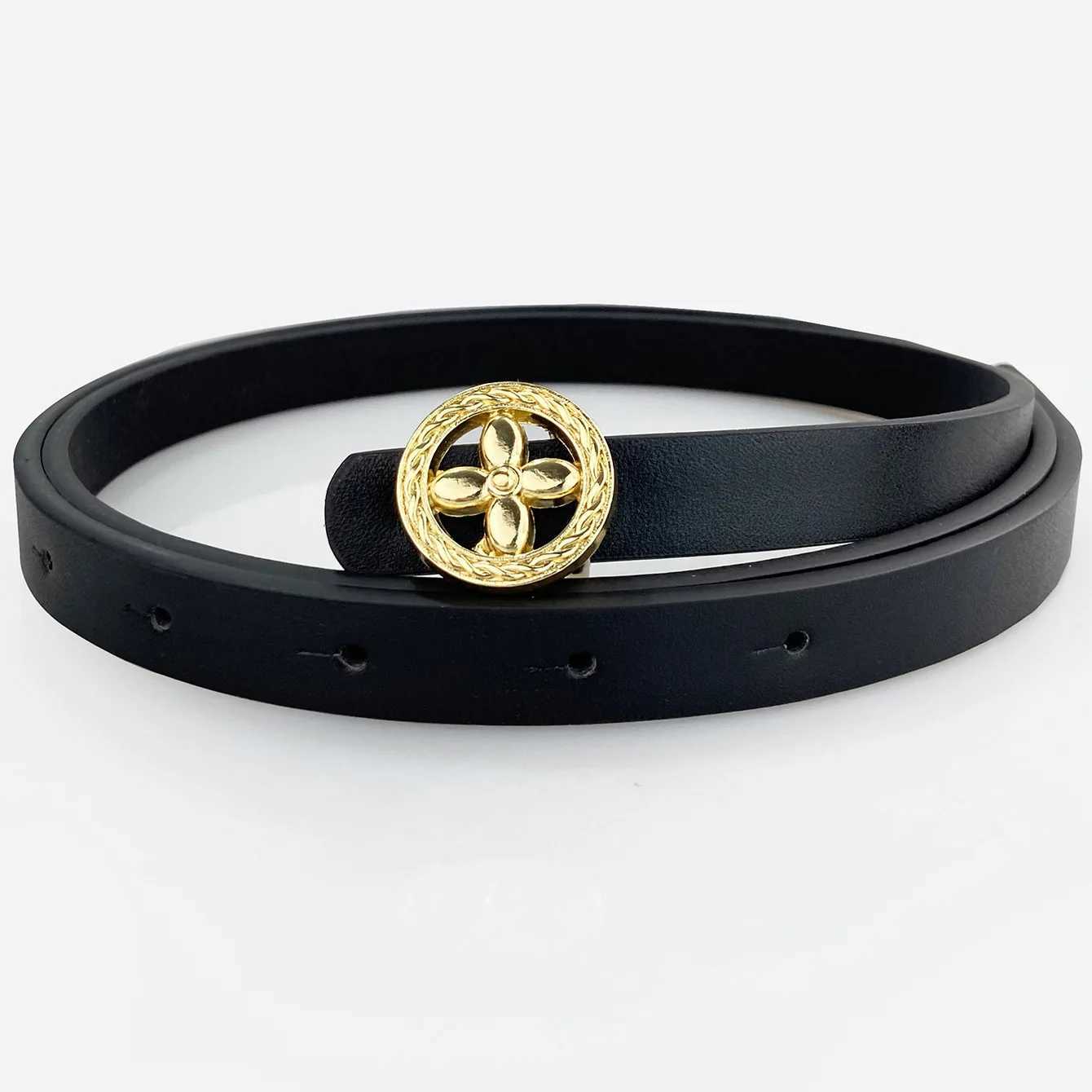 New PU Leather Belt For Women High Quality Designer Brand Waist Strap All-match Lady Dress Coat Sweater Decorative Waistband X250614