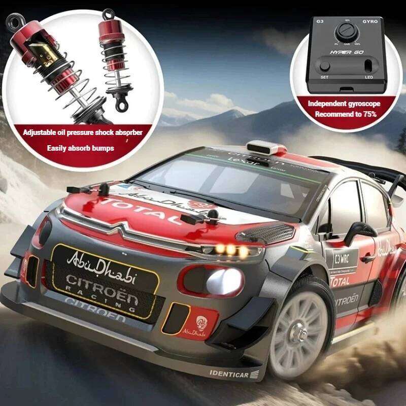 New 14301 Brushless 1:14 Ultra Large Drift Rally Sports Car With Gyroscope High-Speed Off-Road Vehicle Boys' Toy