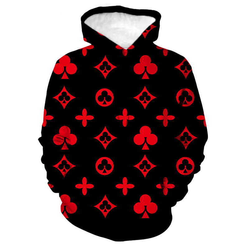Fashion Autumn Winter New Women Men Hoodie Digital 3D Print Unisex Casual Pullover Fleece-Lined Long Sleeve Top Plus Size XXS-6XL