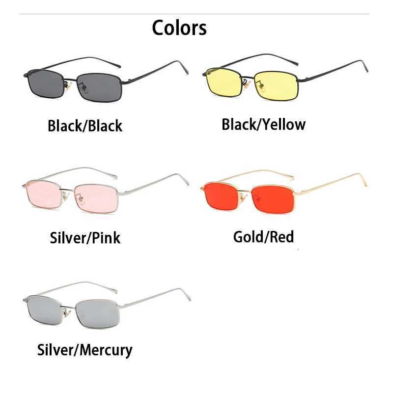 RUOBO Fashion Colorful Mercury Lens Sunglasses For Men Women Small Metal Eyewear Frame Outdoor Sun Glasses UV400 Sunglasses Z250614