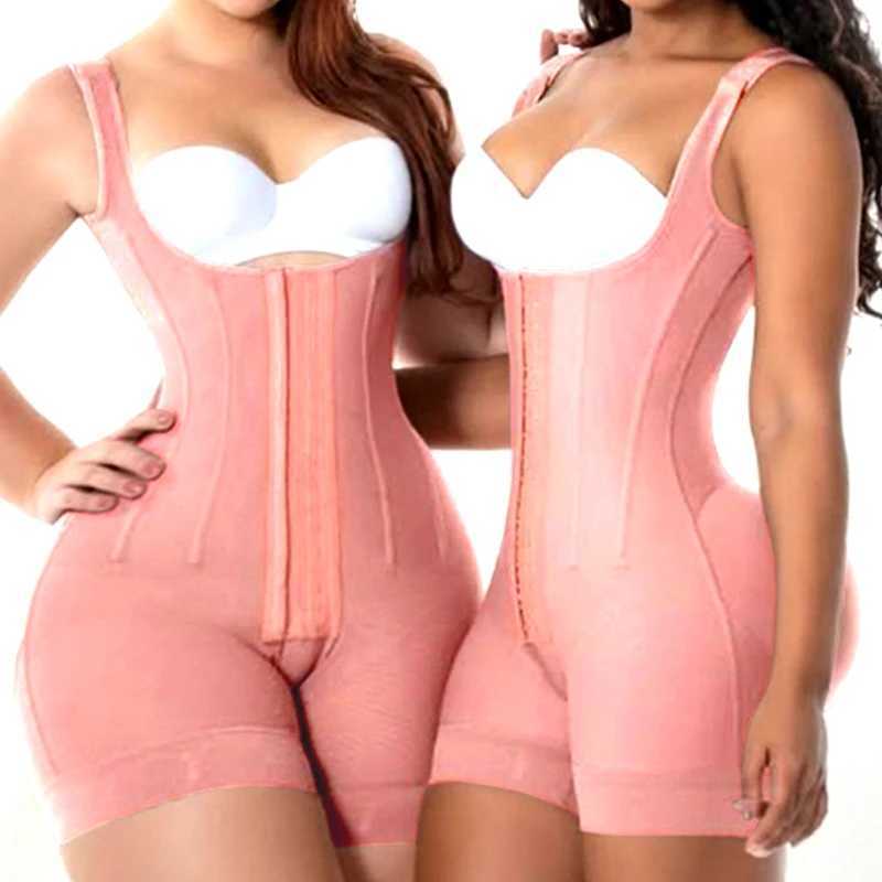 6XL Colombian Shapewear Bodysuits High Compression Waist Slimming Sheath Postpartum BBL Corset Body Shaper XJ250614