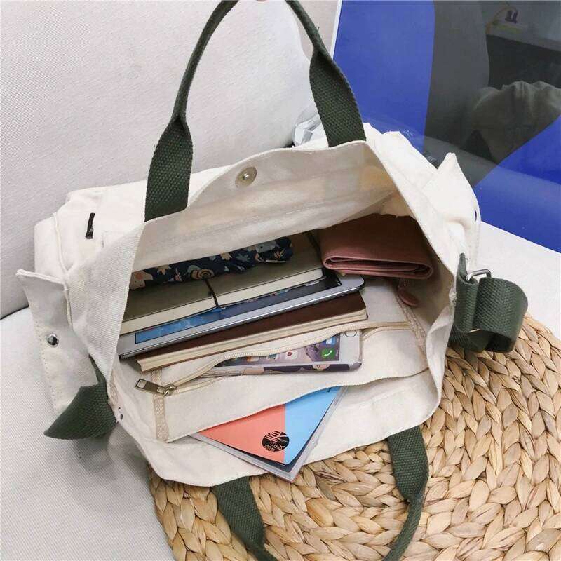 Fashion Women's Design Handbags New Large Capacity Canvas Shoulder High Quality Casual Messenger Bags Big Tote