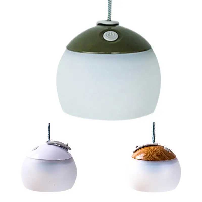 Built-in Battery Type-C interface Rechargeable LED Camping Lights Outdoor Camping BBQ Tents Hanging Lantern Emergency Power Bank W250613