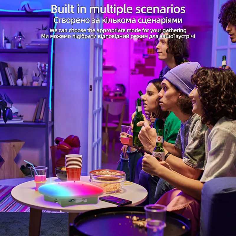 MOSLIGHTING Outdoor LED Tent Lights Charging Camping Lantern APP Graffiti Bluetooth Colorful Lights Night work light flashlight W250613