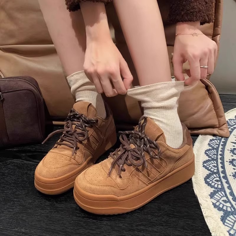 Ddmysports Women S Thick Soled Sports Shoes Spring New Fashion Versatile Soft Lightweight Casual Sneakers Outdoor Shoes