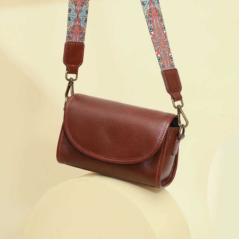 New Women S Crossbody Versatile High Quality Niche Genuine Leather Shoulder Underarm Small Bag