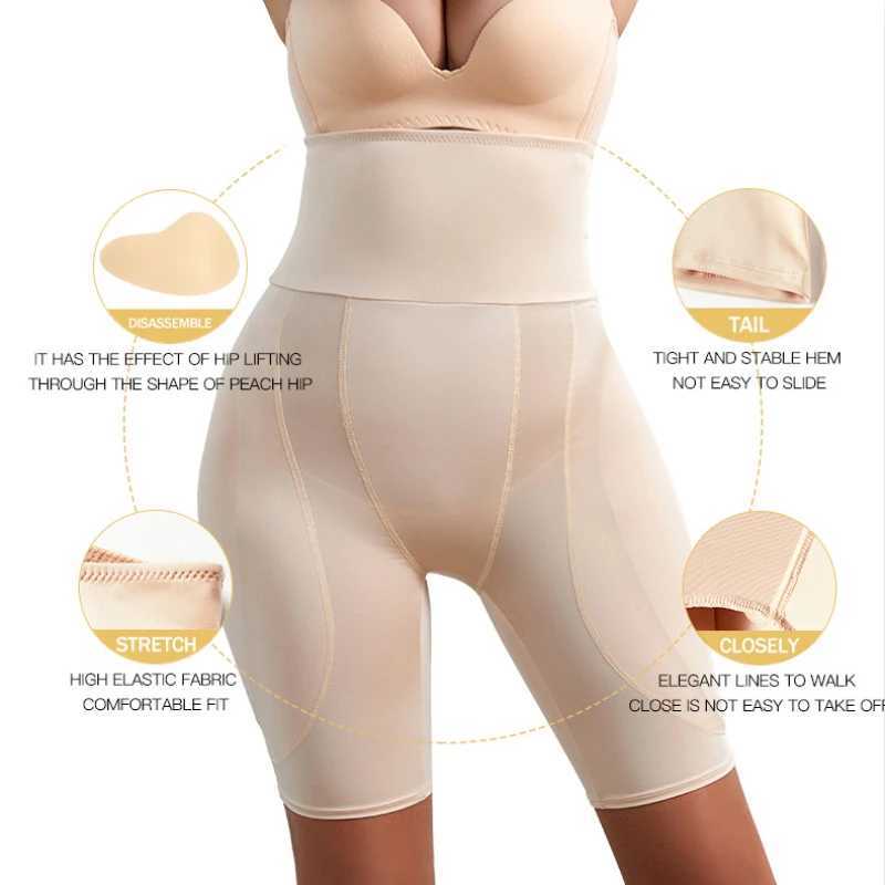 Body Shaper Women Slimming Panties Plump Hip Pad Butt Lifter Sexy High Waist Cincher Panty Tummy Control Corset Shapewear XJ250614