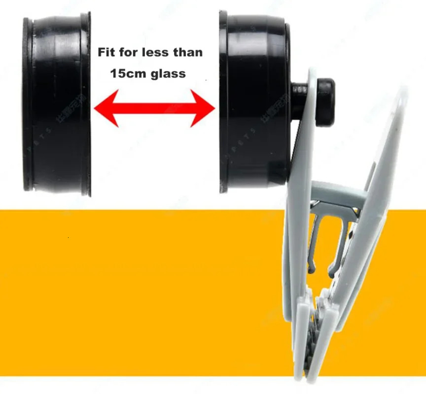 VastOcean Veggie-Mag Feeding Clip Aquarium Fish Tank Strong Magnetic Seaweed Vegetable Clip 250613