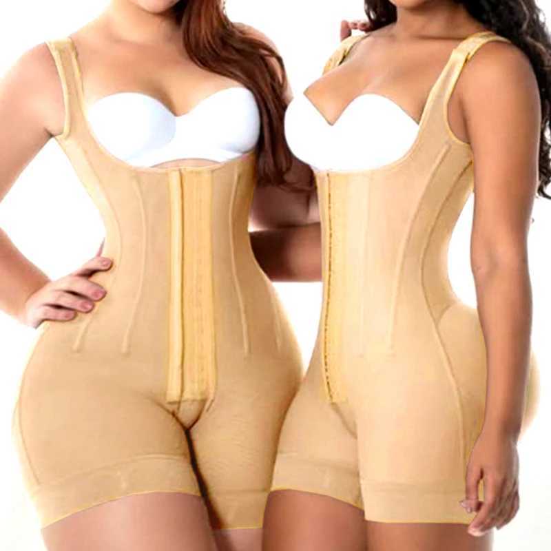 6XL Colombian Shapewear Bodysuits High Compression Waist Slimming Sheath Postpartum BBL Corset Body Shaper XJ250614