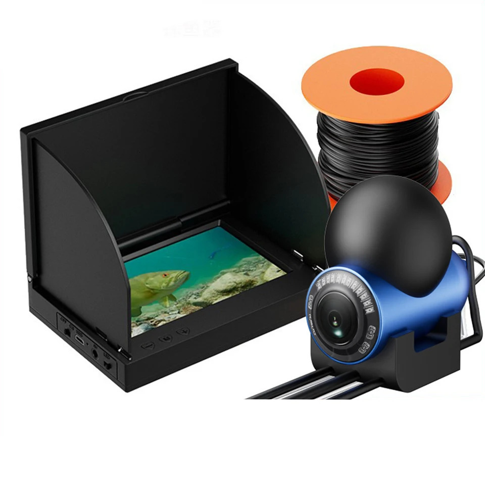43inch HD Screen Fish Finder 06m500m 220° Wide Angle For Boat Sea Fishing Underwater Camera 250610z
