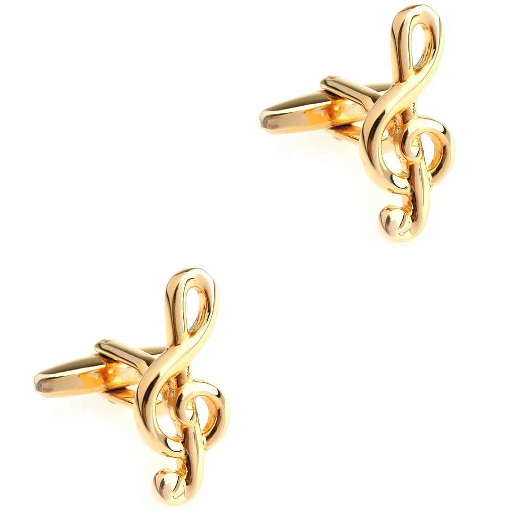 4 Styles TZG Fashion Music Cufflinks Men Cuff Links Note 1 Pair Shipping XJ250614