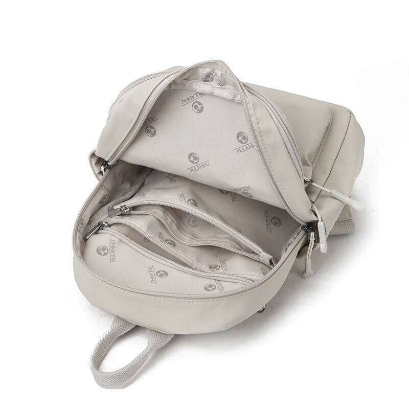 Casual Multi Pockets Backpacks For Waterproof Nylon Daypack Women Lightweight Back Pack Ladies Large Capacity Travel Bags