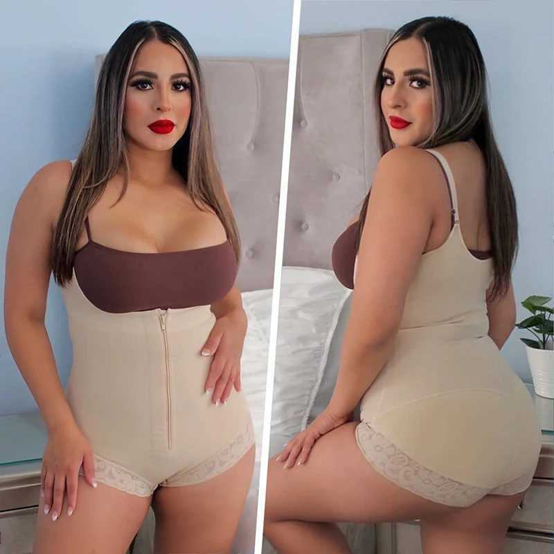 AfruliA Full Body Shaper Fajas Colombianas Girdle BBL Butt Lifter Bodysuits Tummy Control Panties Waist Shapewear Corset XJ250614