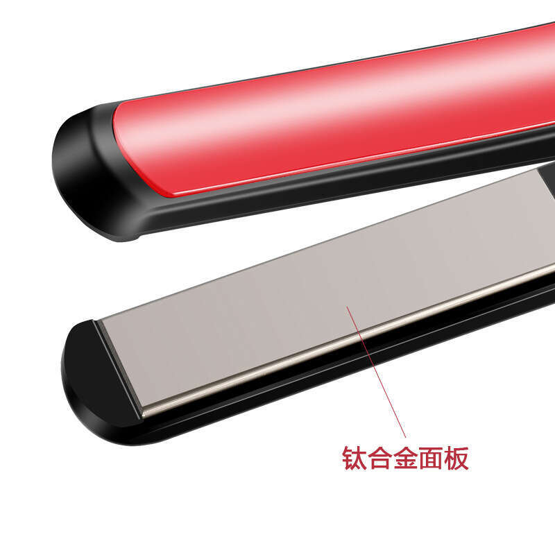 Home Appliance Straightener and Curler, Temperature Adjustable Ceramic Hair Styling Tool, Dual-use for Salon