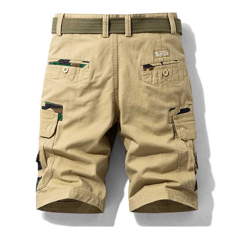 2025 Summer New Versatile Simple Multi Bag Pants Fashionable Retro Design Casual Pants Work Pants Pentagram Pants W250614