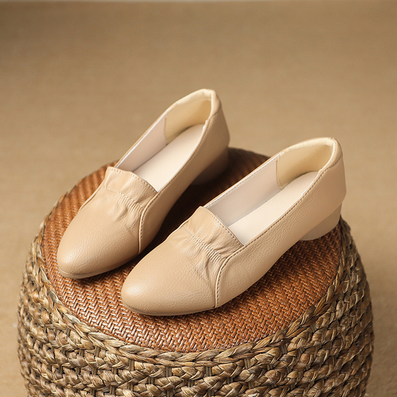 Ddmysports Early Spring New Fashion Shallow Mouth Slip On Soft Sole Commuter Women S Casual Versatile Comfortable Mom Shoes Outdoor Shoes