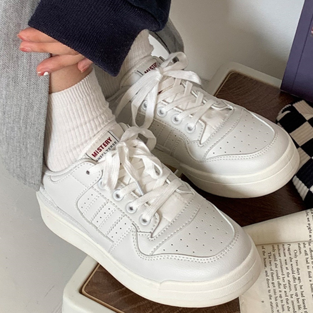 Ddmysports Women S Trendy Spring New Sports White Versatile Couple German Training Shoes Niche Breathable American Style Sneakers Outdoor Shoes