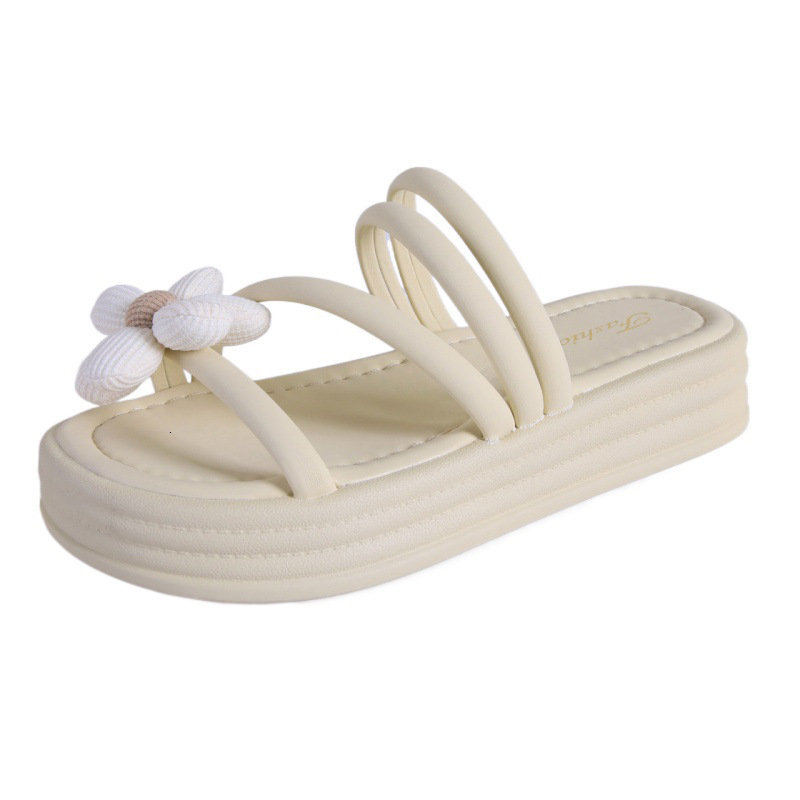 Ddmyoutdoor Women S Slippers New Summer Outdoor Wear With Skirts High End Fashion Thick Soft Sole Non Slip Beach Sandals Outdoor Shoes