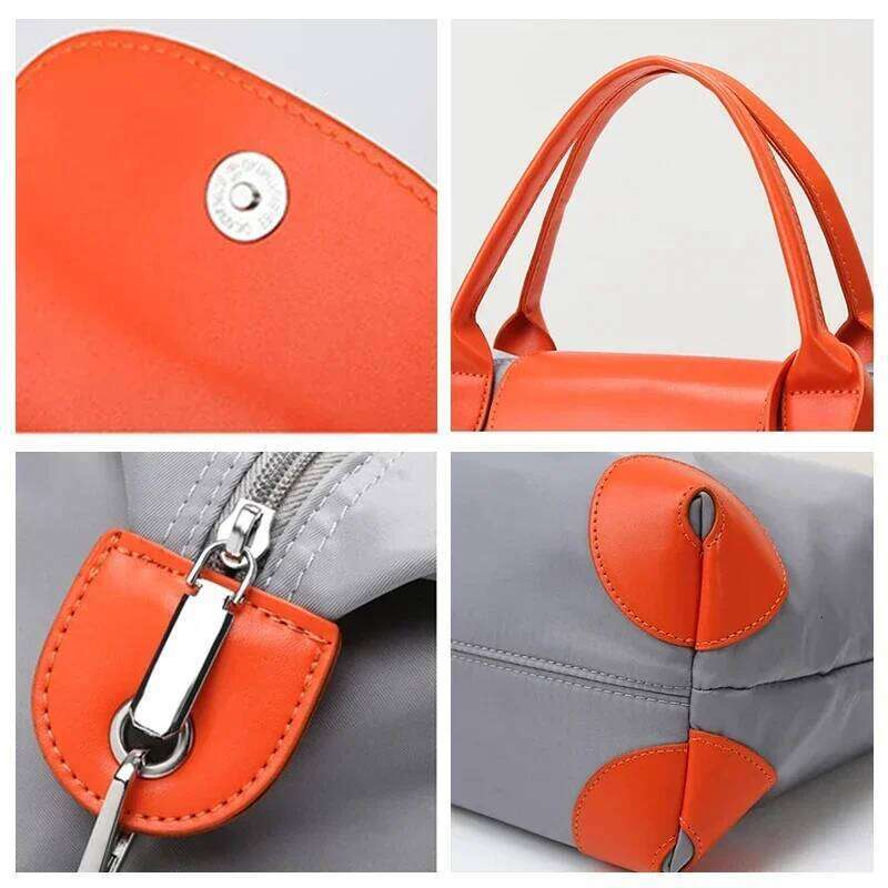 Designer bag Labubu Travel Cartoon Large Capacity Handbag Oxford Waterproof Totes Women's Vintage Print Shoulder Bag Luxury Bag weekday bags