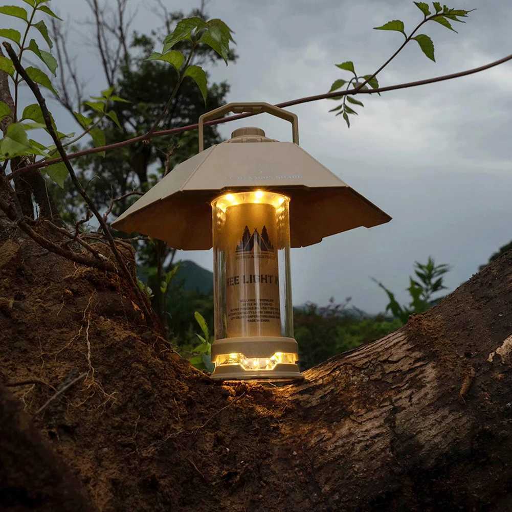 Hanging Tent Light Portable Lantern Camping Light for CARGO Lighthouse 2600mAh Rechargeable Lamp Waterproof Emergency Flashlight W250613